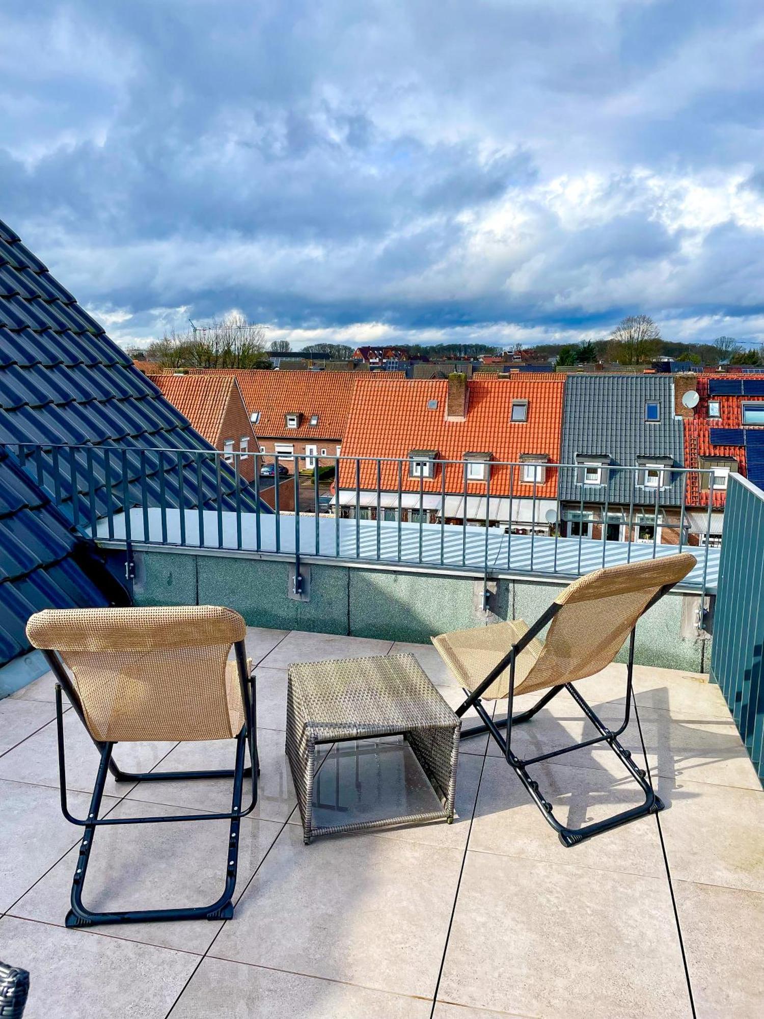 Ahaus: Stadtoase Mit Terrasse & Privater Garage Exterior photo